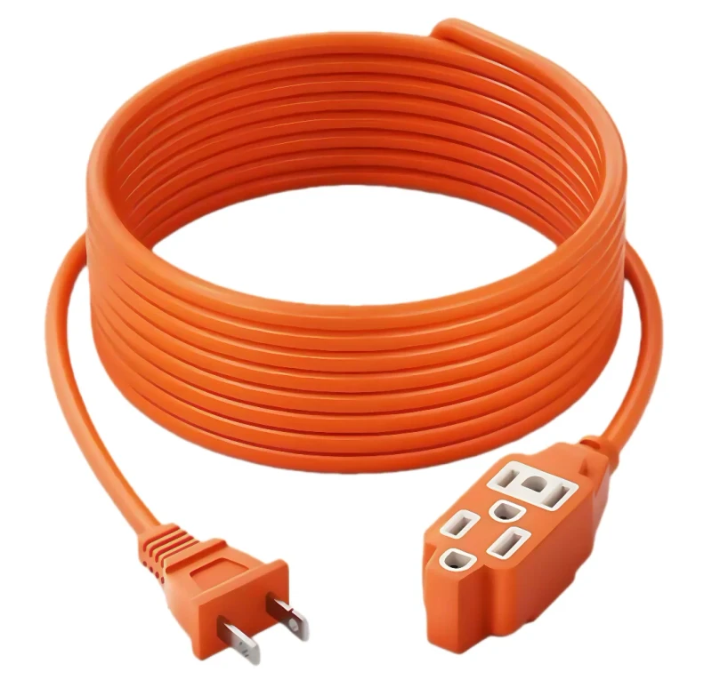 American-Standard-6FT-50FT-18AWG-Indoor-Outdoor-Extension-Cord-for-Home-Appliances-Power-Cords-Exported-to-Venezuela-South-America