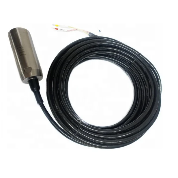 Anti-corrosion-Ceramic-Capacitive-Pur-Cable-Submerged-Level-Transmitter