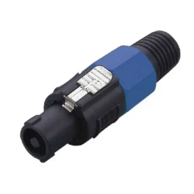 Audio-HIFI-4-PIN-Pole-Core-Professional-Speakon-Plug-NL4FC-Speaker-Cable-Wire-Connector