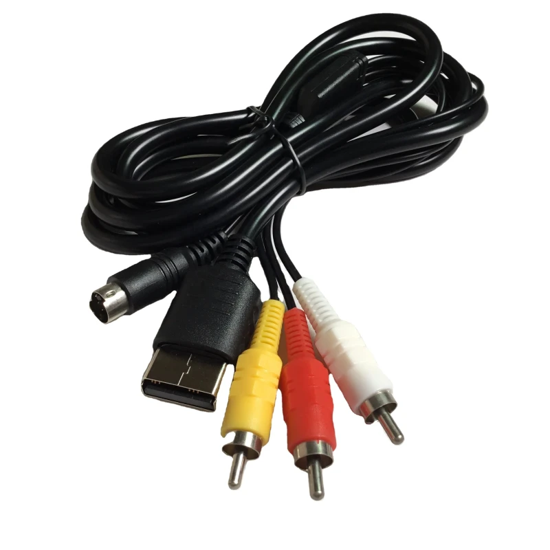 Audio-Video-SAV-Cable-for-Sega-Dream-Cast-Composite-S-AV-Cord-for-Sega-DC-1.8m