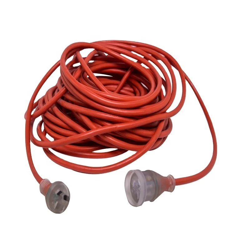 Australia-SAA-Certification-Heavy-Duty-3-Pin-Power-Plug-3-Prongs-Extension-Cord