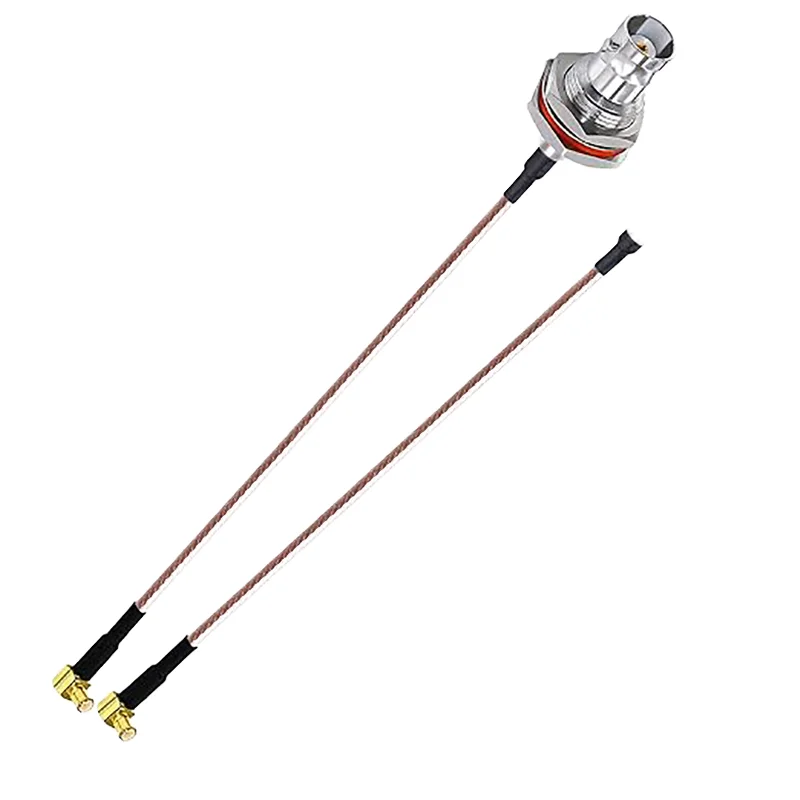 BNC-Bulkhead-Female-to-MCX-Right-Angle-Male-15cm-RG316-Coaxial-Cable