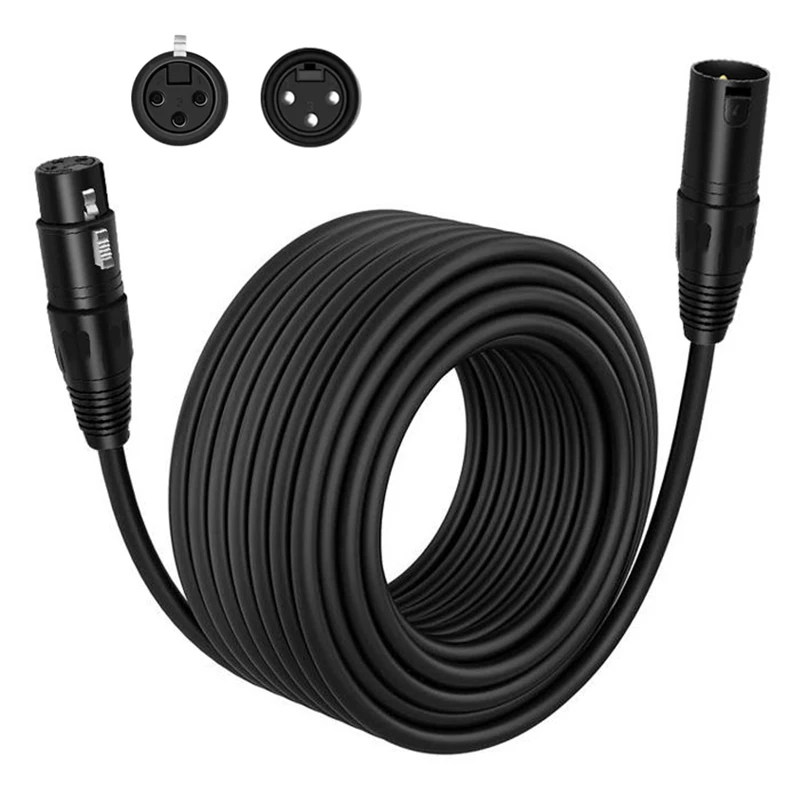 Balanced-Audio-Video-Cables-Stage-Hifi-Speaker-3-Pin-Mic-Xlr-Cable-High-Quality-Male-to-Female-Wire-Snake-Microphone-Xlr-Cable