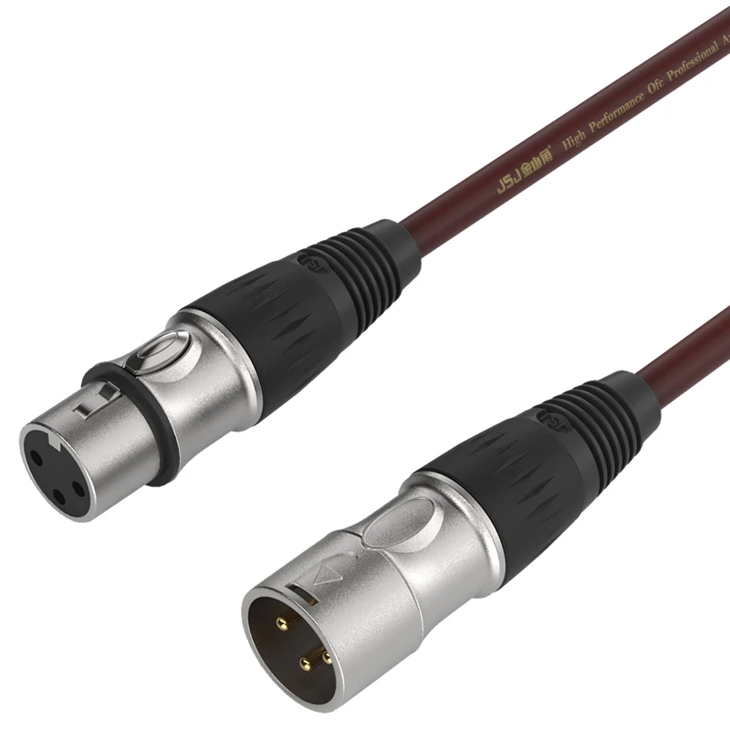 Balanced-XLR-Male-Female-Microphone-Cable-PVC-Jacket-Shielded-Noiseless-Audio-Cord-for-Studio-Live-Performance-Speaker