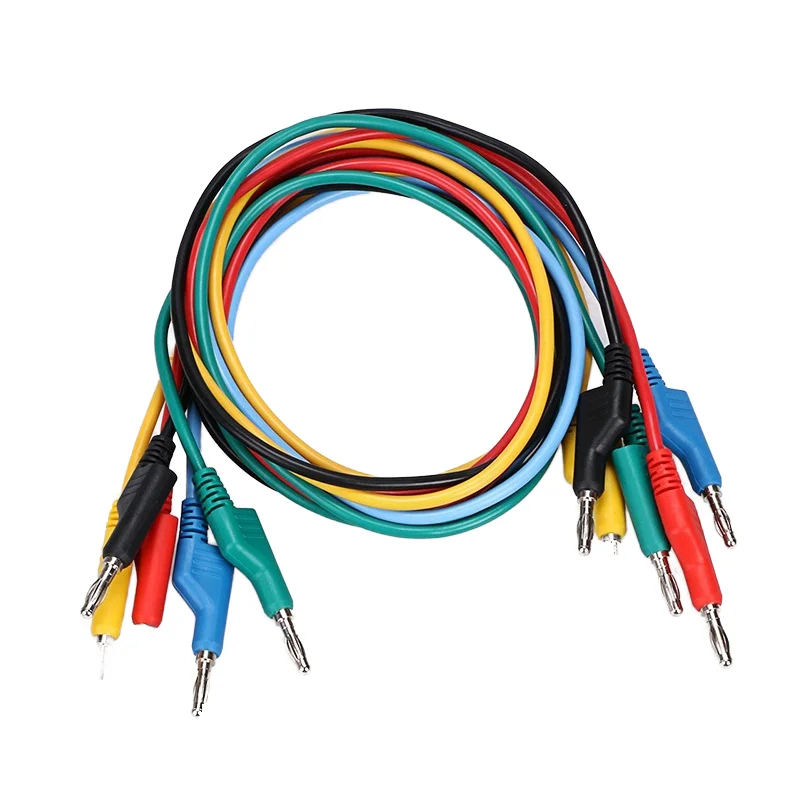 Banana-Plug-Double-Ended-Brass-Connector-Cables-for-Industrial-Use