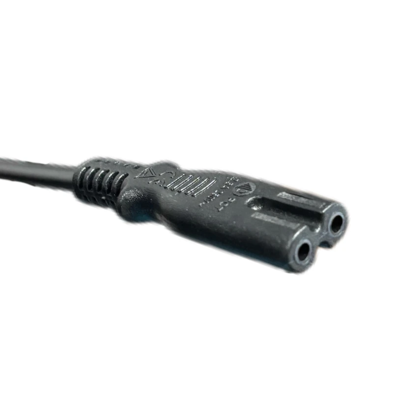 Black-2-Pin-Prong-Power-Plug-1.8m-Extension-10A-Consumer-Electronics-Supplied-Standard-IEC-Connector-Power-Cords