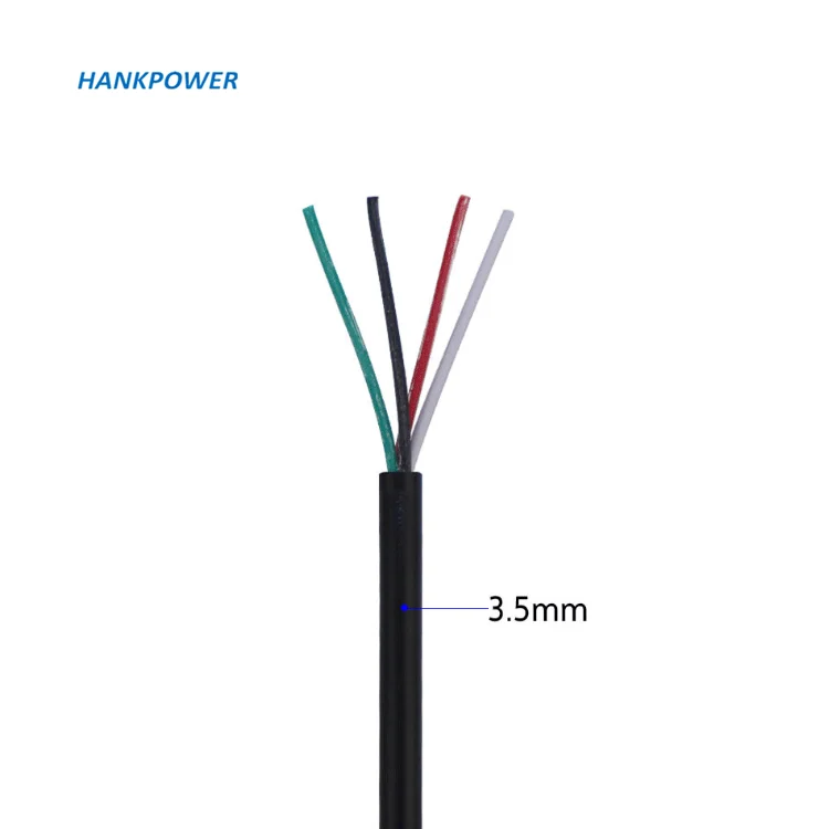 Black-26AWG-4-Cores-OD-3.5MM-4-Core-Sheath-USB-Data-Charge-Wire-Cable