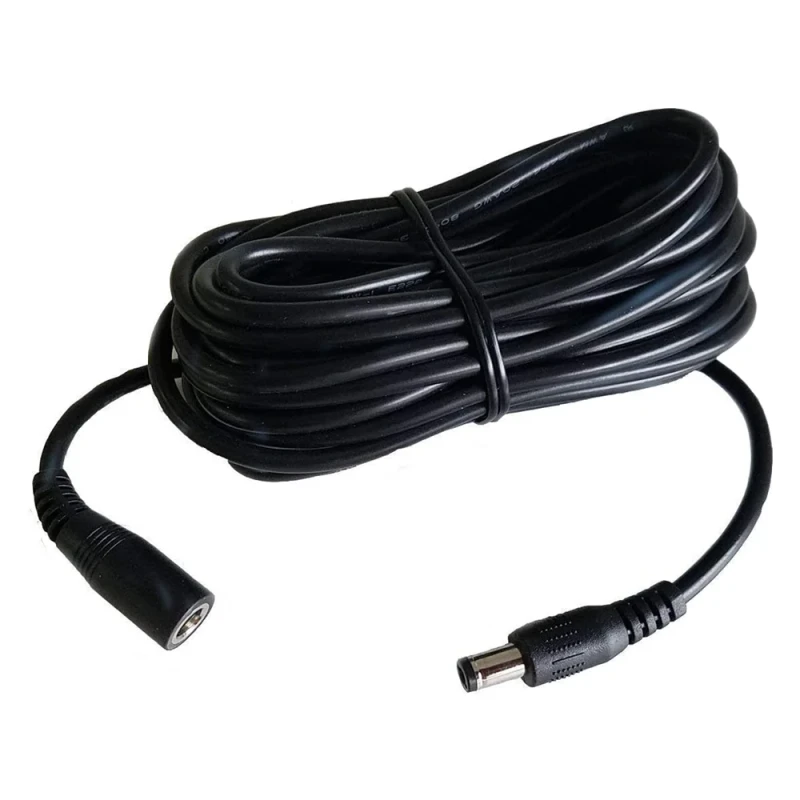 Black-DC-Power-Cord-Connector-5.5x2.1mm-Extension-Cable-for-LED-Strip-Light