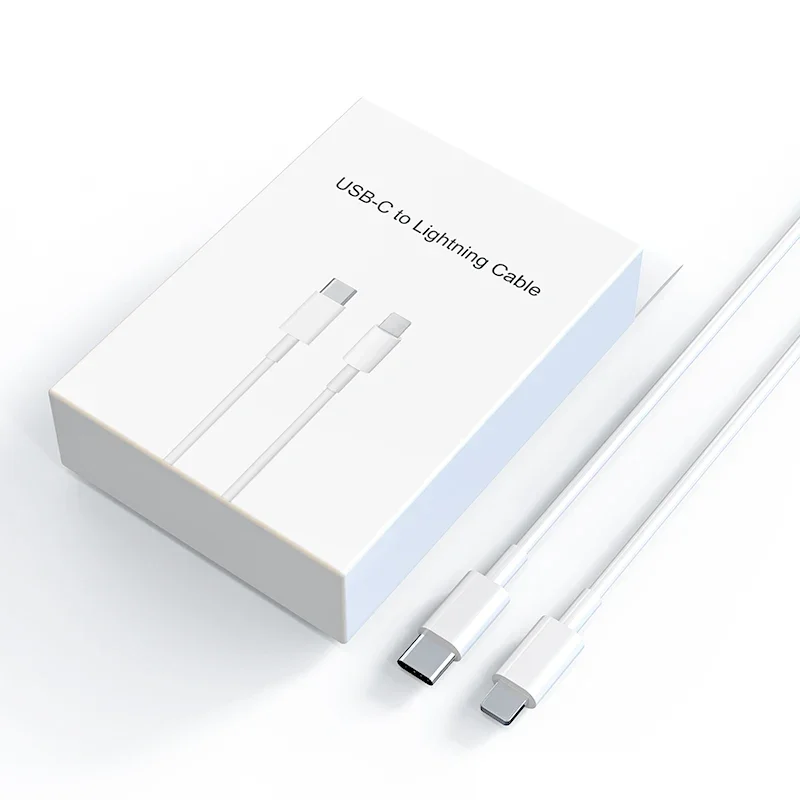 Boxed-20W-Type-C-to-Lighting-PD-Charger-1m-Sync-Data-USB-Charging-Cable-for-iPhone-PVC-Jacket-Braided-Shielding-12-Month-Warranty