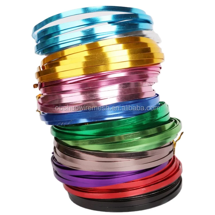 Bright-Color-Flat-Aluminum-Craft-Wire-for-Making-Jewelry-and-Handmade-Decoration-Gift-Crafts