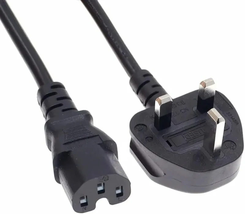 British-BS1363-10A-250V-Power-Extension-Cable-Cord-Male-CEE-to-Female-IEC320-C15-for-Computer-Use