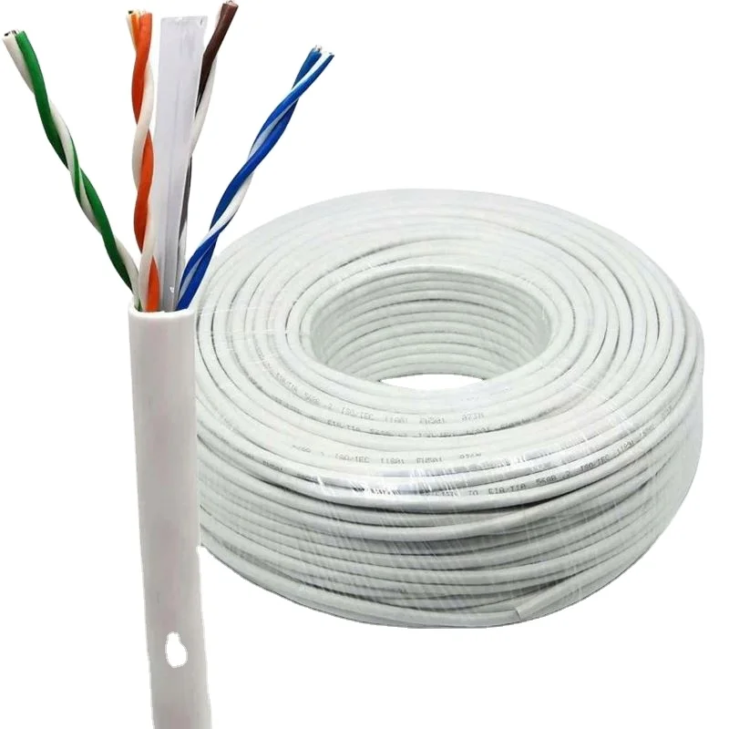 Bulk-Outdoor-Cable-305-m-Box-500-m-500mt-4-Twisted-pair-Atom-Flu-Ke-test-Passing-Utp-Sftp-S-stp-Ethernet-Cat6-Cables