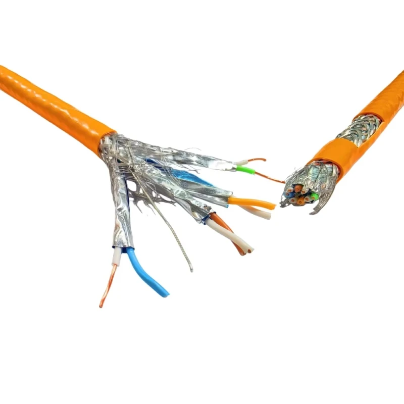 CAT7-Flat-Copper-Wire-Ethernet-Cable-Patch-Cord-RoHS-Certified-Outdoor-Networking-Telecom-Communication-Cables