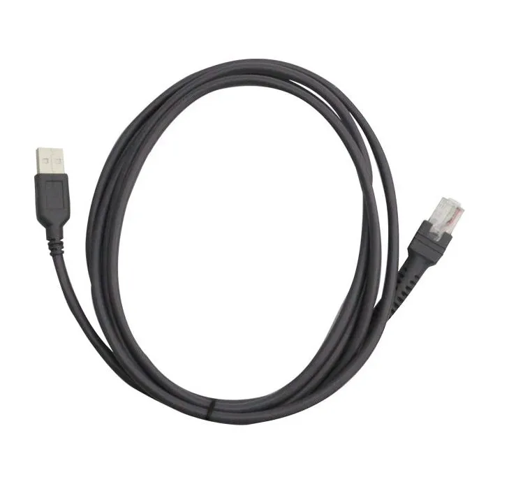 CBA-U01-S07ZAR-Grey-USB-Male-3m-Cable-RJ45-10P10C-LS2208-LS3408-QR-Code-2D-10ft-Barcode-USB-Scanner-Cable-for-Motorola-Symbol