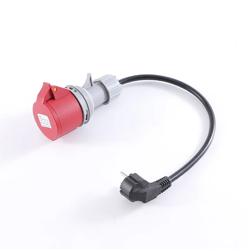 CEE-European-Industrial-Electric-Plug-Socket-Schuko-Extension-Cord-220V-3PIN-Industry-Plug-CEE-PLUG16A32A250V80Vextension
