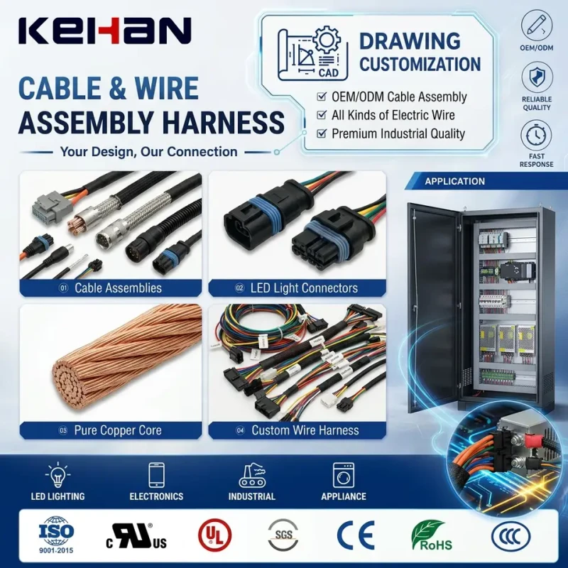 Cable-Assembly-Manufacturer-Custom-Industry-Electrical-LED-Light-All-Kinds-Electric-Wire-Cable-Harness-Assembly-1