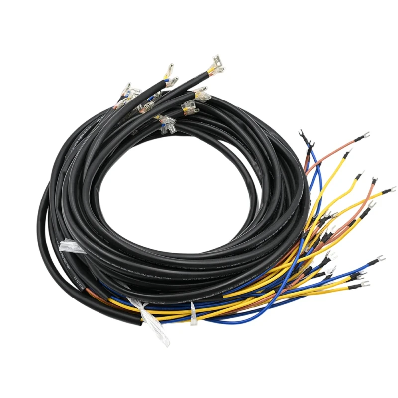 Cable-Assembly-for-Electronic-Rotary-Screw-Compressor-Wiring-Harness-PVC-PTFE-PBT-Factory-Sample-Available