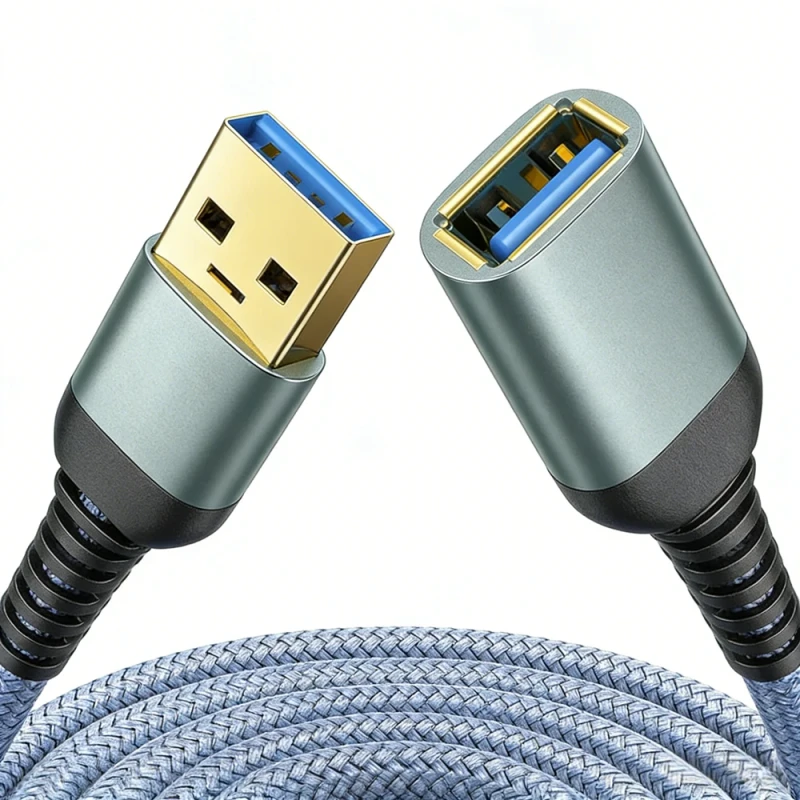 Cable-De-Extension-Cord-1m-2m-3m-Custom-Logo-High-Speed-3.2-5Gbps-USB-Male-to-Female-Extension-Cable-Type-A-Male-to-Female-Cable