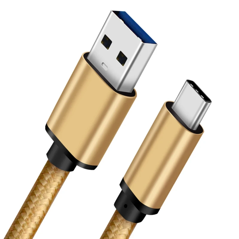 Cable-Factory-Braided-Nylon-5Gbps-High-Data-Transfer-USB-3.1-Type-C-Data-Cable-with-3A-60W-Fast-Charging-for-Computer-Earphone