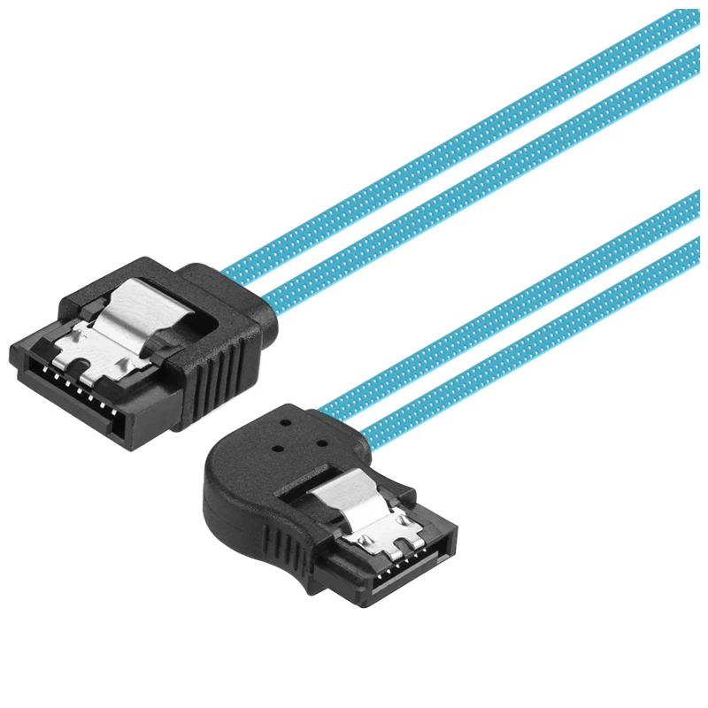 Cablecreation-2-Pack-6.0-Gbps-SATA-III-Data-Cable-7-Pin-Female-Straight-to-Left-Angle-Female-High-Speed-Connection