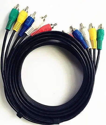 Car-Audio-Rca-Cables-1m-1.5m-1.8m-2m-3m-5m