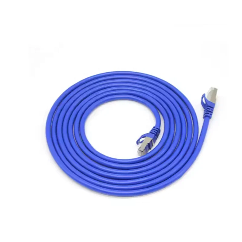 Cat-7-Network-Cable-UTP-Black-PVC-Oxygen-Free-Copper-Ethernet-Patch-Cord-for-Industrial-Control-Panel-Networking
