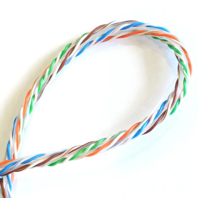 Cat6-Semi-finished-Data-Network-Communication-Cable-Unshielded-4-Pair-8-Cores-Custom-Diameter-UTP-PVC-Jacket