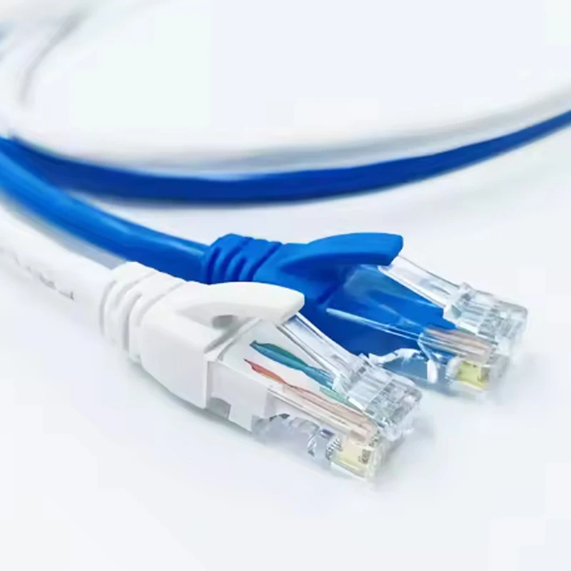 Cat8-Patch-Cable-Patch-Cord-0.5m-1m-Flat-Ethernet-UTP-FTP-PVC-Jacket-1000Mbps-10Gbps-for-Communication-Cables