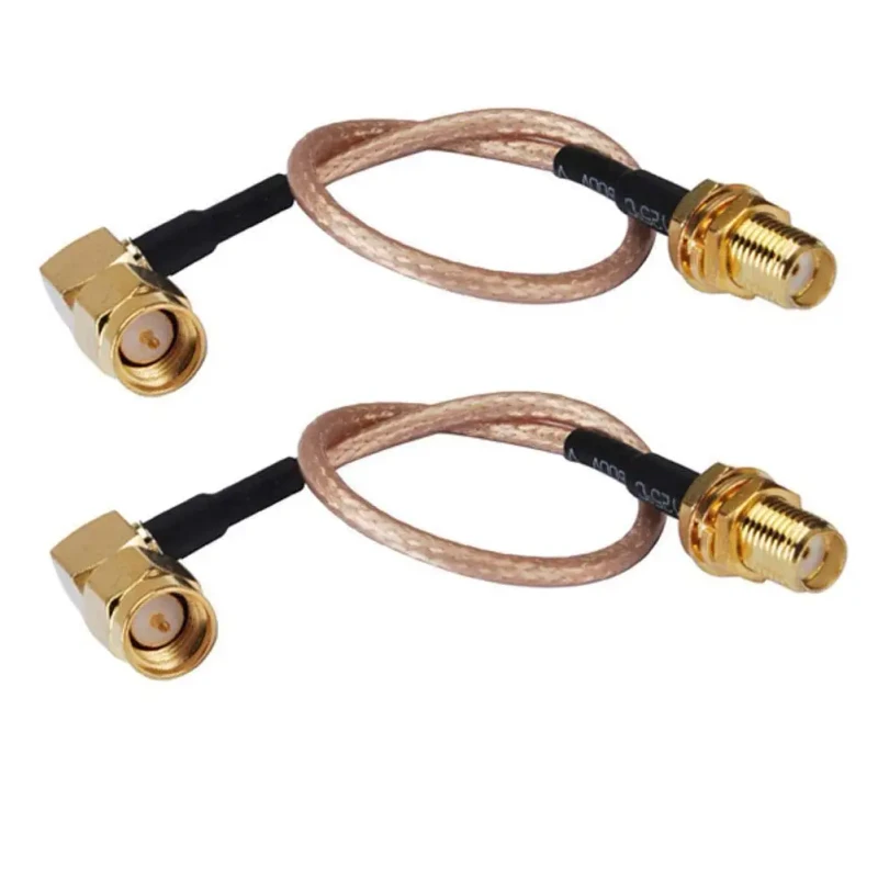 Coaxial-Assembly-FPV-Antenna-Extension-SMA-Female-SMA-Male-Right-Angle-Jumper-Cable-DC-6GHz-Frequency-Communication-Cables