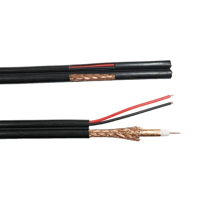 Coaxial-Cable-RG6-75-Ohm-for-CCTV-CATV-11-6-58-59-With-2-Core-Power-Camera-Communication-Wire