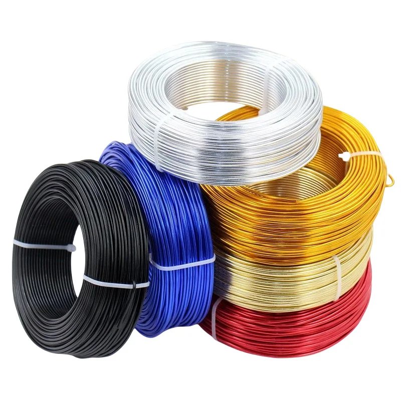 Color-Aluminum-Wire-Dark-Gold-Sky-Blue-Bright-Red-Purple-1.0mm-2.0mm-0.8mm-1.5mm