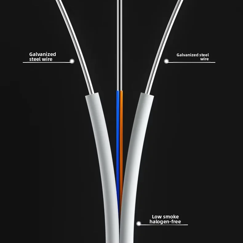 Communication-Cables-OEM-Manufacturer-1-2-4-6-8-12-Core-Fiber-Optic-FTTH-Drop-Cable-Model-GJYXCH-GJYFXCH-CN-JIA-DMIS