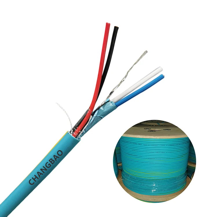Communication-System-Cable-Bundle-22AWG-2-Core-BC-Stranded-Shielded-Data-Cable-18AWG-2-Core-BC-Stranded-Power-Cable