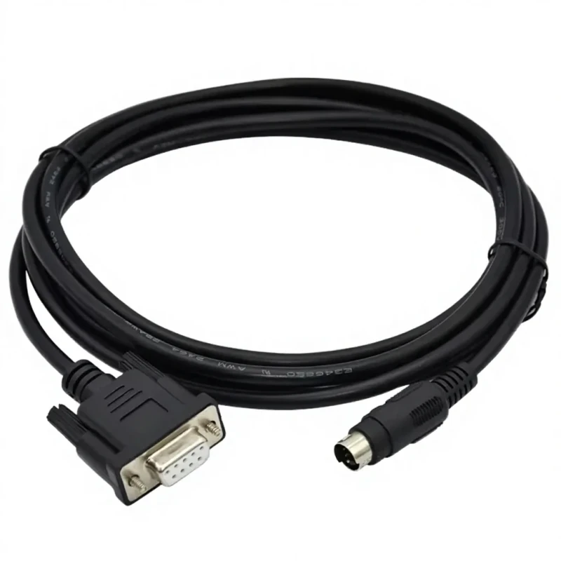 Composite-Shielded-PVC-Jacketed-Dual-Connector-PLC-Communication-Cable