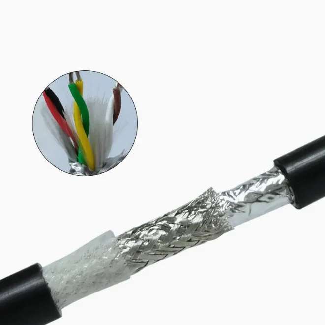 Control-Cable-0.25mm-1.5mm-Multi-Core-PVC-Jacket-High-Flexible-Drag-Chain-Cable