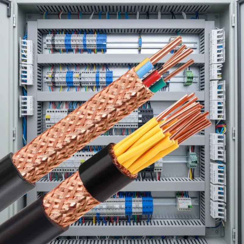 Control-Cable-Copper-PVC-Insulated-KVV-KYJV-Series-Armored-Cable-for-Marine-Telecom-Industrial-Instrumentation-Control