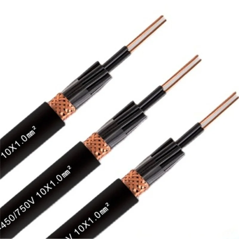 Copper-Braided-Shielded-KVVP-Multi-Core-Control-Cable-PVC-Insulated-Sheath-450-750V-for-Instrumentation-Control-Systems