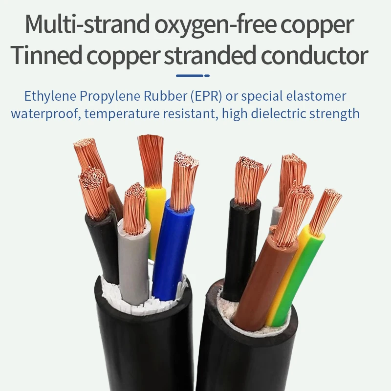 Copper-Conductor-PVC-Waterproof-Corrosion-Resistant-Acid-Alkali-Resistant-PVC-Sheathed-Cable-for-Deep-water-Submersible-Pump