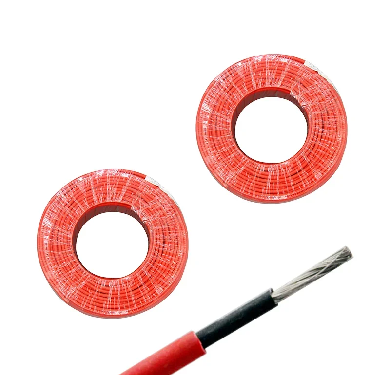 Copper-Multicore-Special-Cross-Linked-Halogen-Free-Photovoltaic-Cable-100m-Length-Model-PV1-F-Industrial-Building-Outdoor