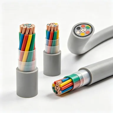 Copper-RVVP-Shielded-Cable-2-3-4-5-12-Core-ZC-RVVP-Industrial-Instrumentation-Power-Cable-0.3mm-0.5mm-0.75mm-1.5mm