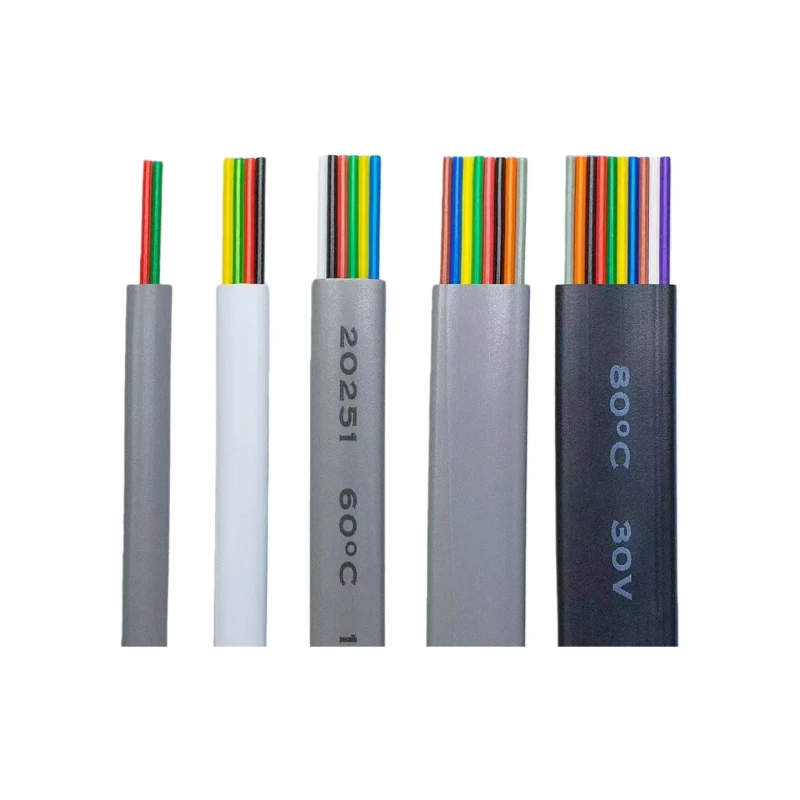 Core-Unshielded-Outdoor-Communication-Cable-Flat-Telephone-Line-28-Pure-Copper-High-Speed-Transmission-RJ10-RJ11-500M-Black