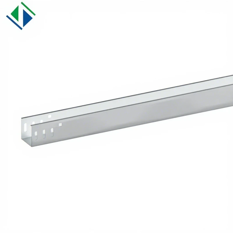 Cost-Effective-Slotted-Aluminum-Alloy-Trough-Cable-Tray-with-UV-Resistant-and-Fire-Retardant-Features