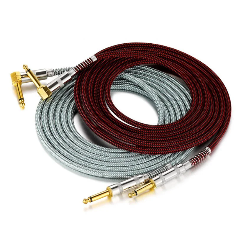 Custom-6.35mm-Gold-Plated-Male-to-Male-Plug-Low-Noise-Electric-Bass-Guitar-Instrument-Connection-Cable-Copper