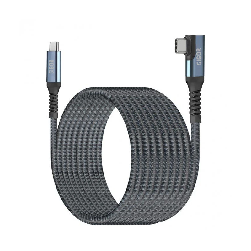 Custom-90-Degree-Usb-Cable-Type-C-Elbow-Data-Cables-Nylon-Braided-100W-Fast-Charging-c-to-c-Type-Cable
