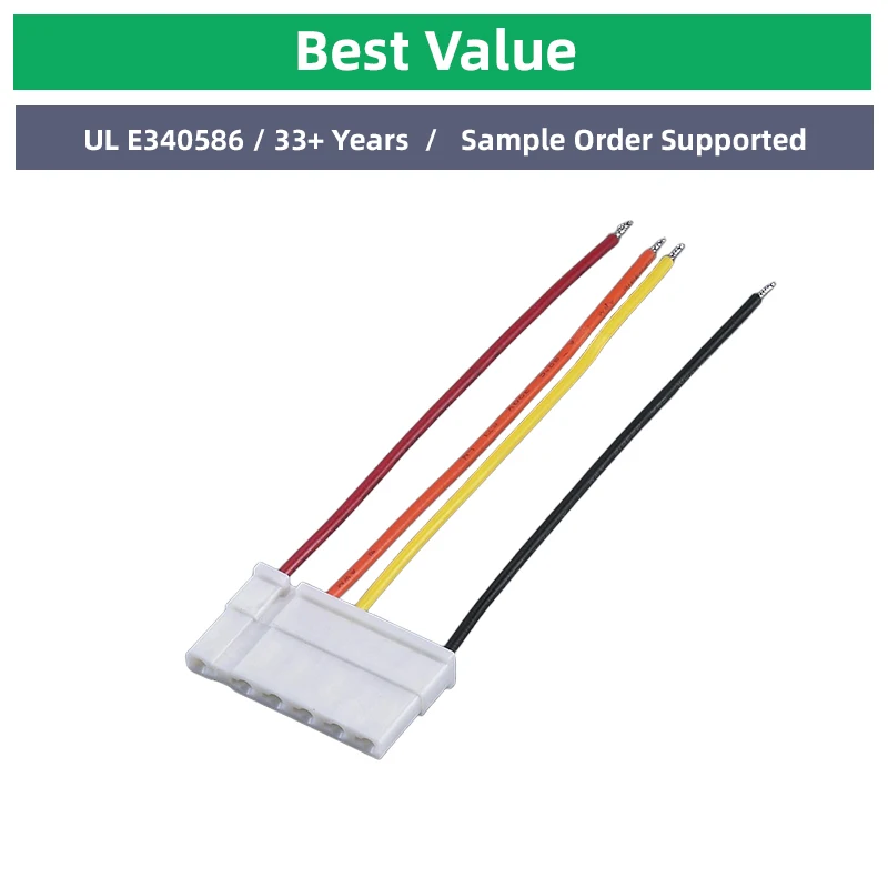 Custom-Cable-Assembly-VDE-Approved-Heat-Shrink-Sealed-16AWG-Annealed-Copper-for-Power-Tools-Low-Voltage-Drop