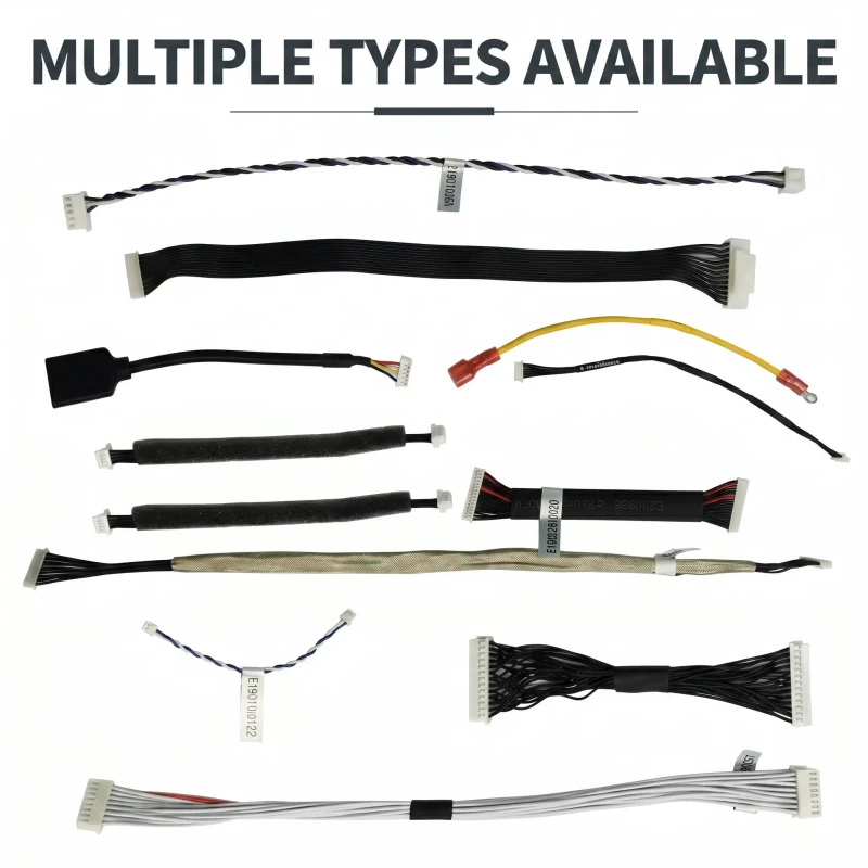 Custom-Control-Cables-XLPE-Insulation-PVC-Jacket-Tinned-Copper-Shielded-Grounding-Wire-Connectors-Internal-Power-Supply-Control