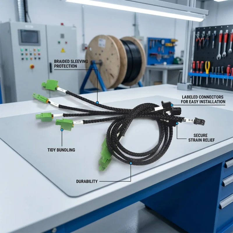 Custom-Customized-Audio-Equipment-Electrical-Wiring-Harness-Loom-Cable-Assembly-Factory