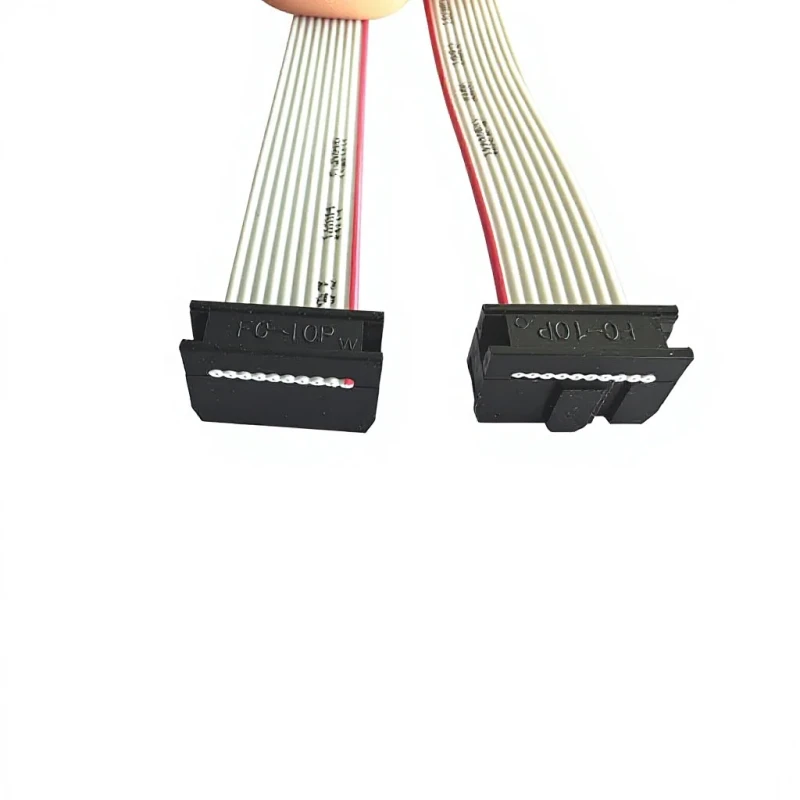 Custom-Flat-Data-Power-Cable-Wiring-Harness-Assembly-with-PTFE-PBT-Insulation-IP66-Rated-Tinned-Copper-Conductors