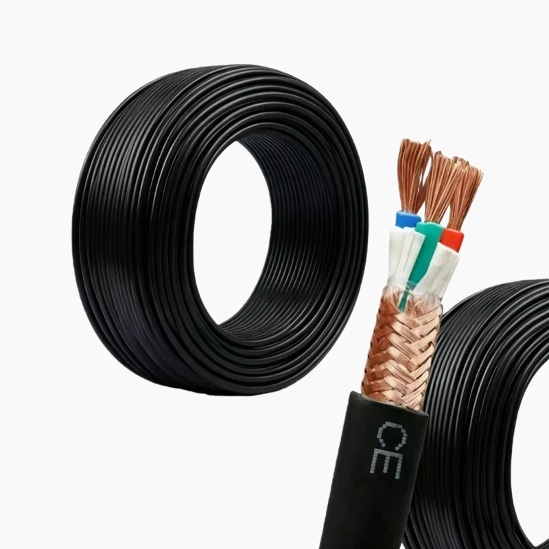 Custom-Flexible-PVC-Insulated-Copper-Shielded-Control-Cable-2.5mm-2-3-4-Core-Shielded-Signal-Cable-Industrial-Instrumentation