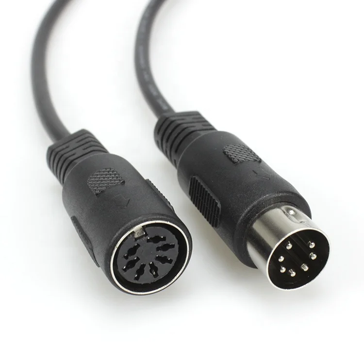 Custom-Length-DIN-5pin-7-Pin-Male-to-Male-Extension-Cable-1m-for-Camera-DVD-Player-Monitor-Speaker
